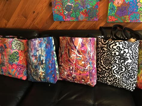 handbags by individual artists.